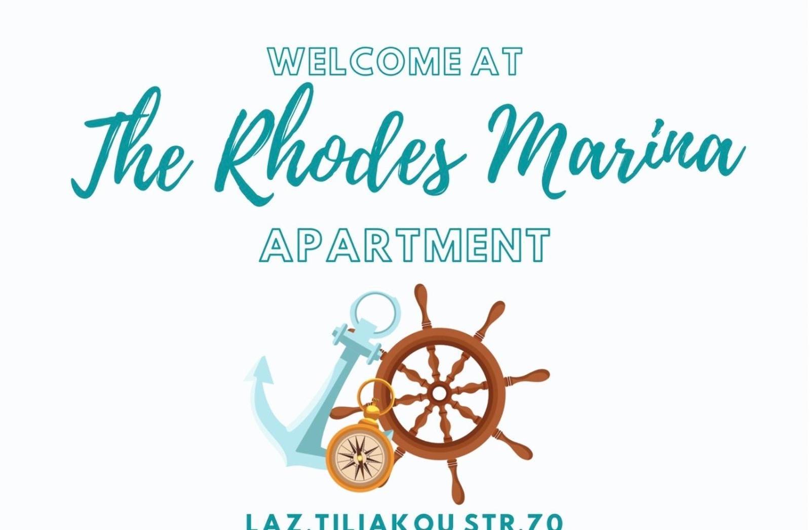 The Rhodes Marina Apartment Rhodes City Exterior foto